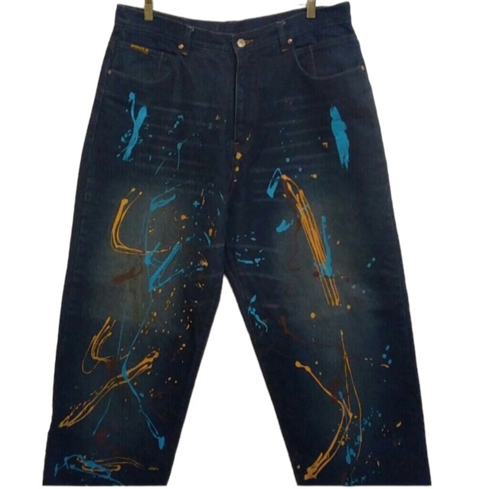 Vintage Y2K Broolyn Express/(MEN) Blue Jeans